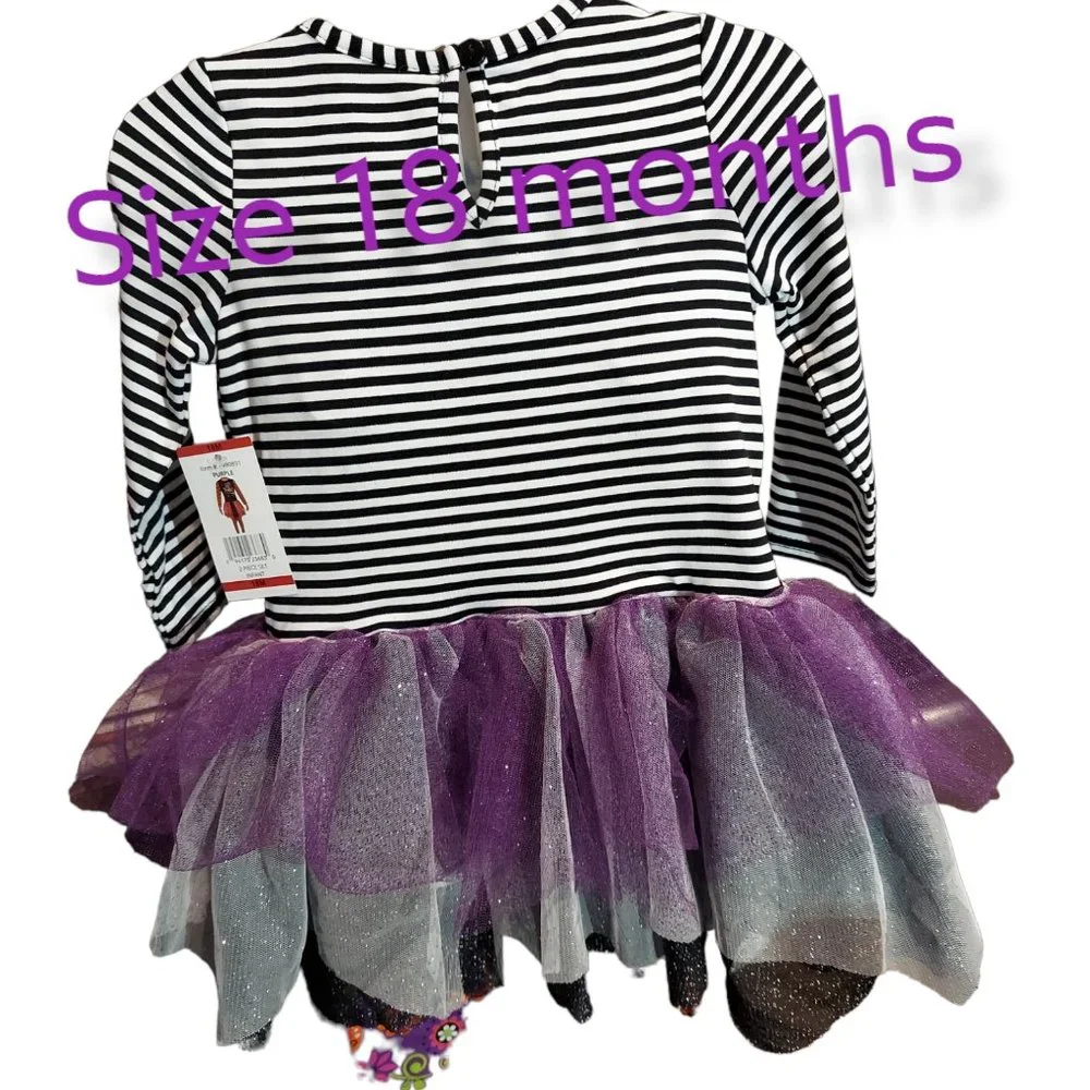 Emily Rose Pumpkin Halloween Set Girl's Size 18 Months NWT